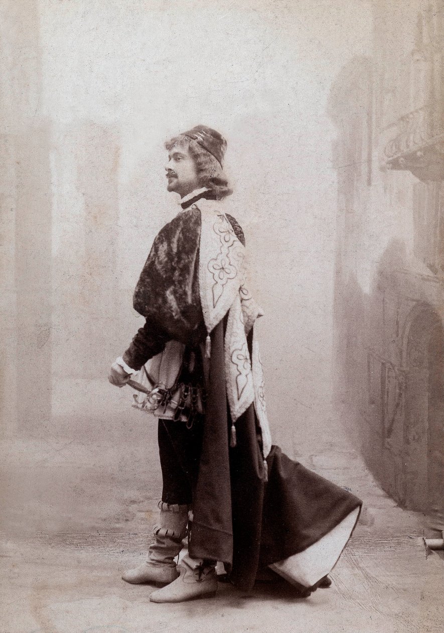 French Comedian Dauvillier, c. 1900, Photo by Eugene Pirou by Eugene Pirou