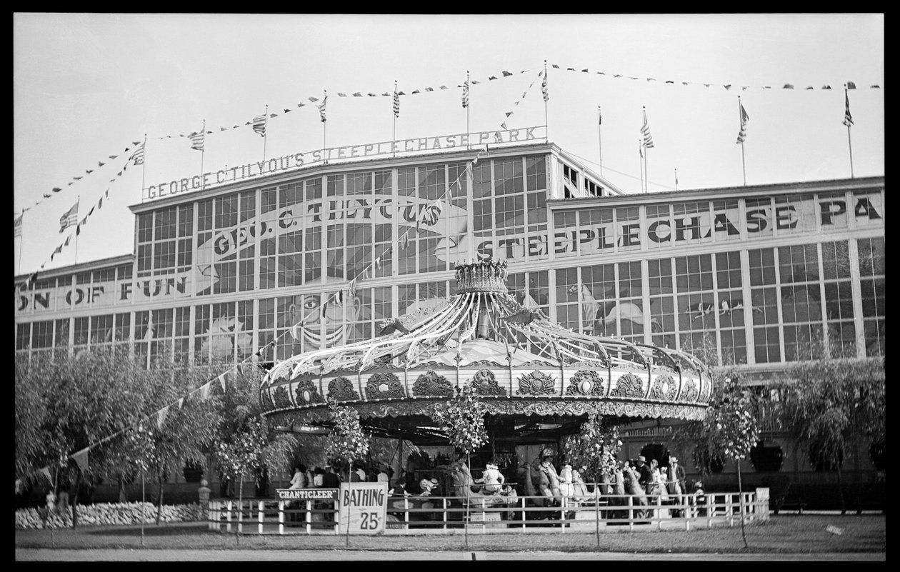 View of Coney Island, 1903 by Eugene Wemlinger