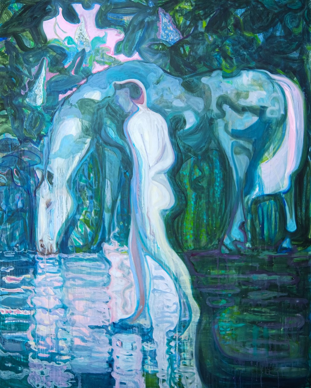 Sleepwalker 2, 2023 by Eugenie Vronskaya