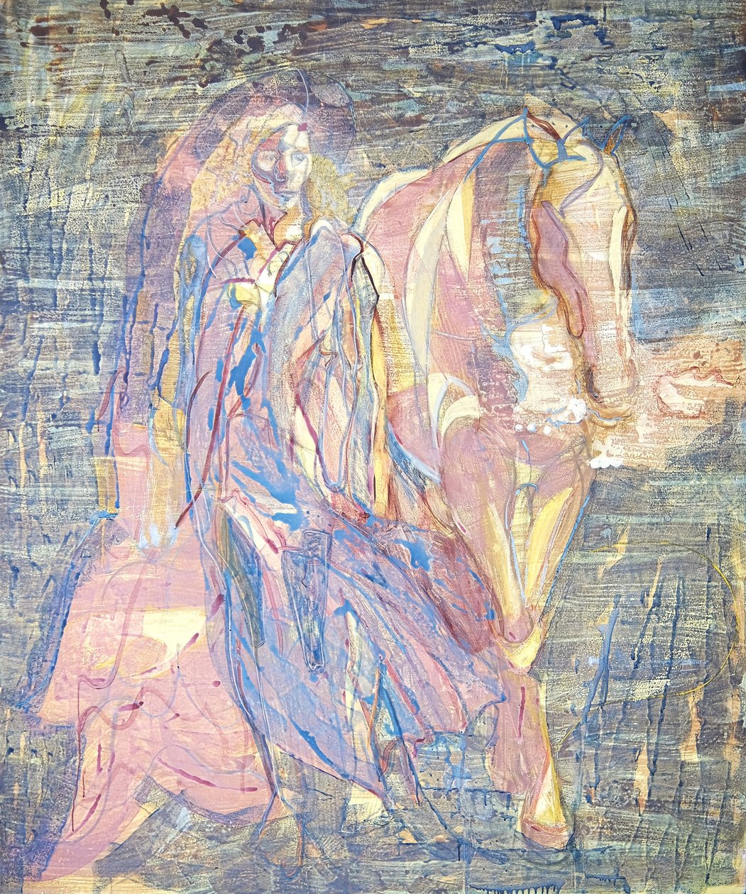 The Birth of The Goddess 3, 2020-23 by Eugenie Vronskaya