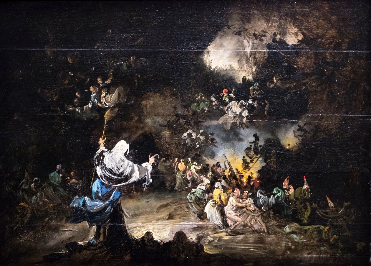The Sabbath, circa 1865 by Eugenio Luca y Velasquez