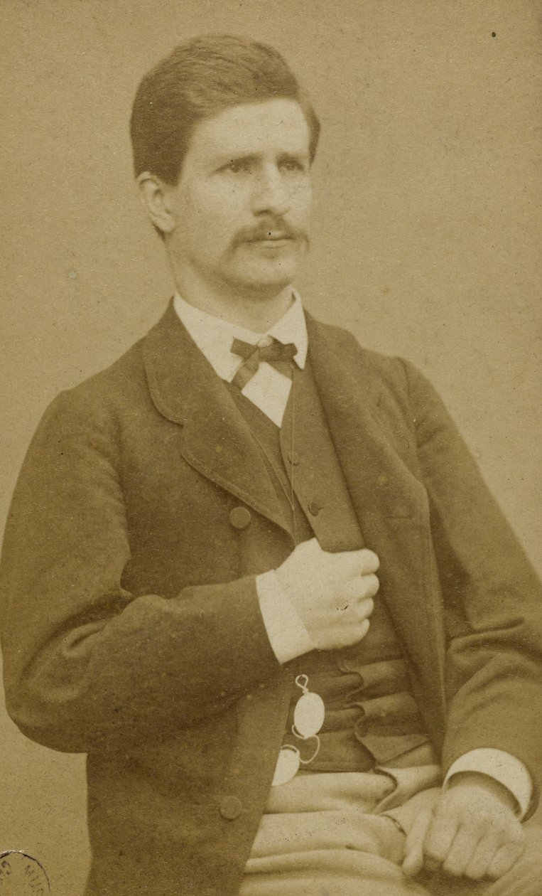 Portrait of Rossel Louis, (1844-1871), (officer, member of the Commune, executed) by Eugene Appert