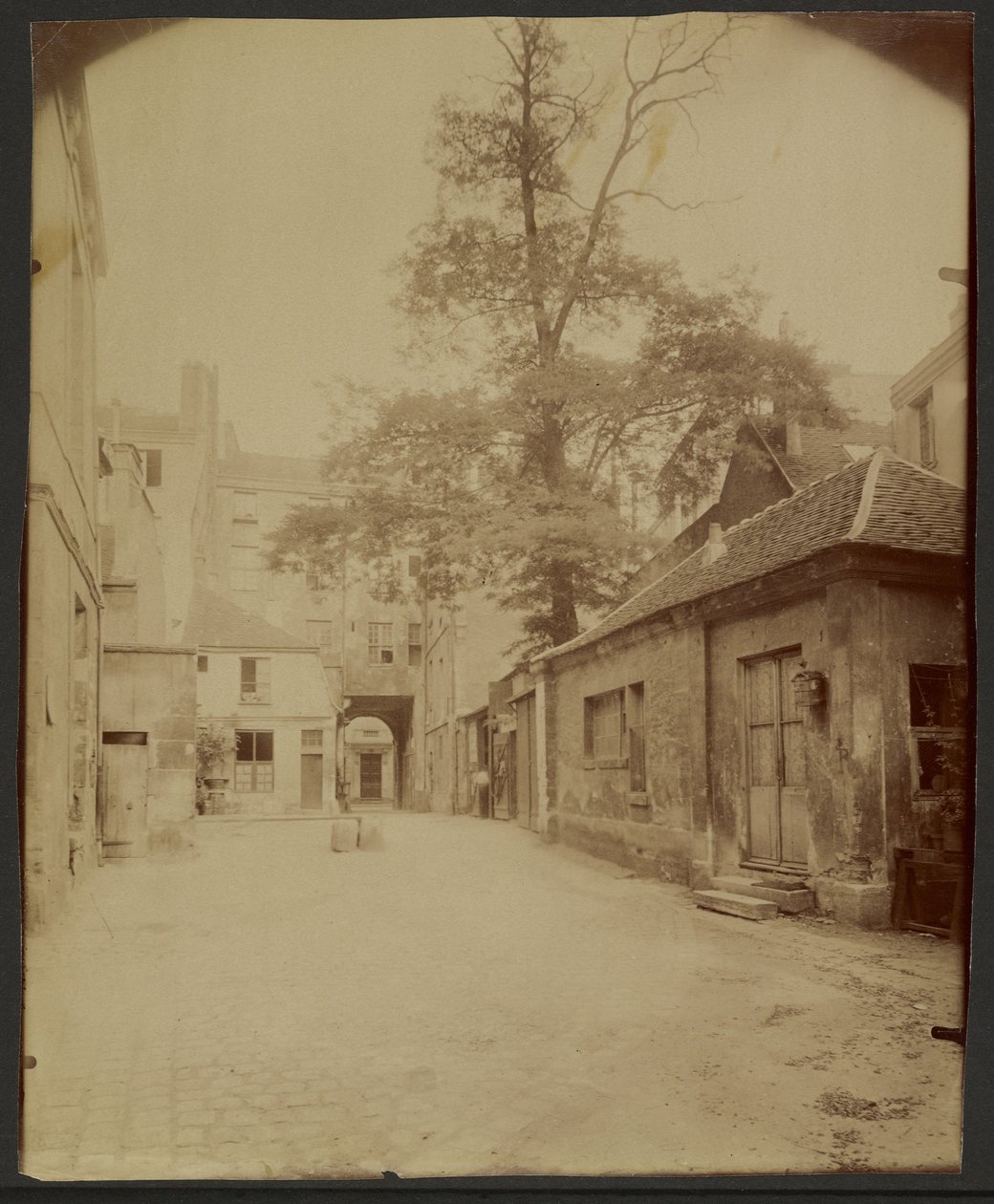 Old Carmelite Convent, Rue Saint-Jacques, To Disappear by Eugène Atget