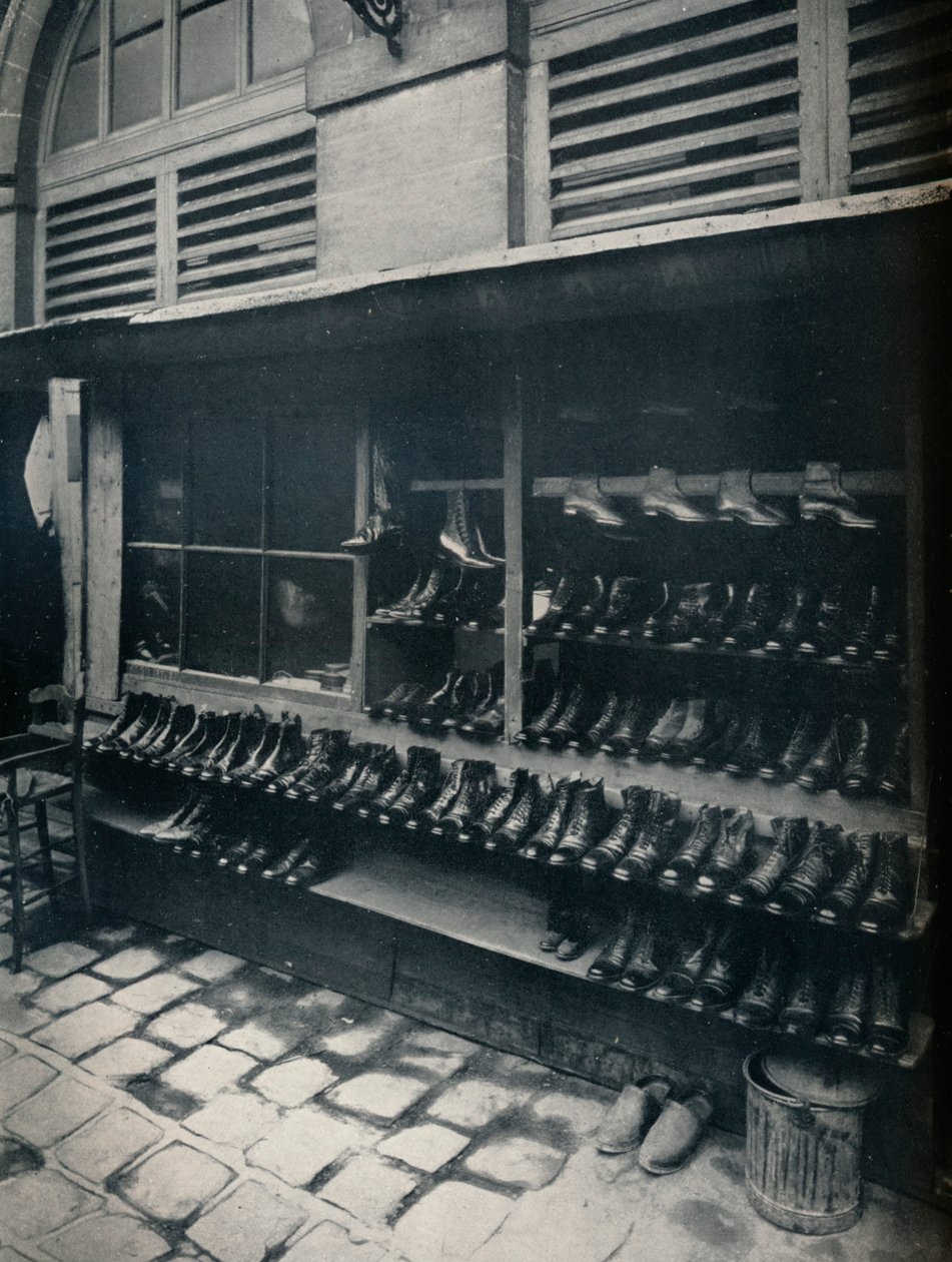 Old Shoes by Eugène Atget
