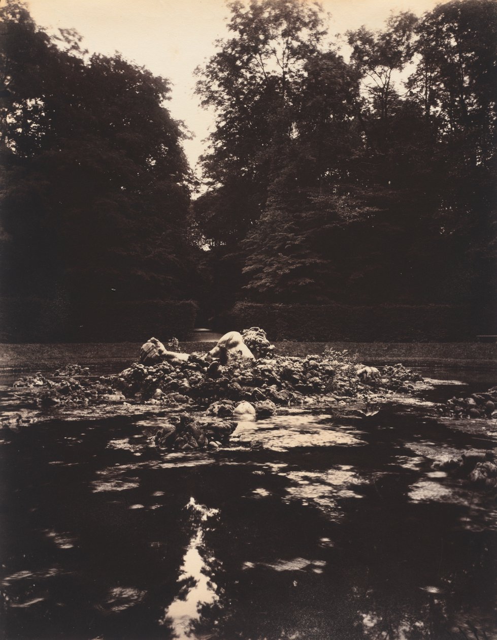 Versailles, Fountain of Enceladus by Eugène Atget