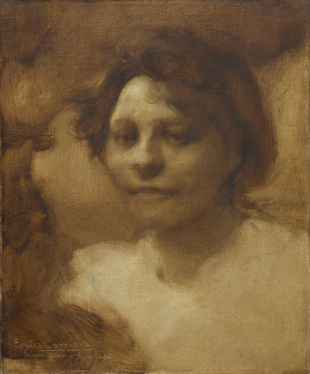 Madame Case, after September 1900, probably summer 1901 by Eugène Carrière