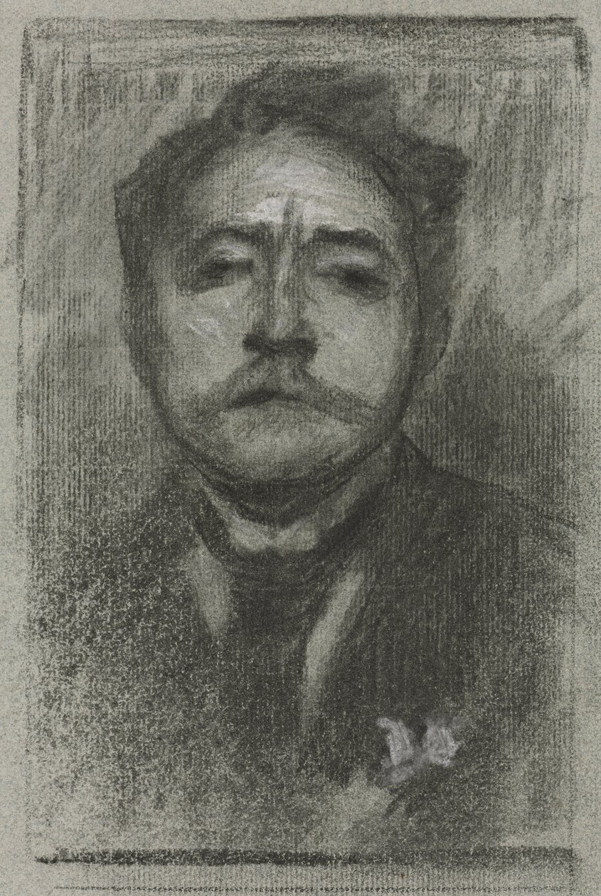 Portrait of Jean Ajalbert by Eugène Carrière