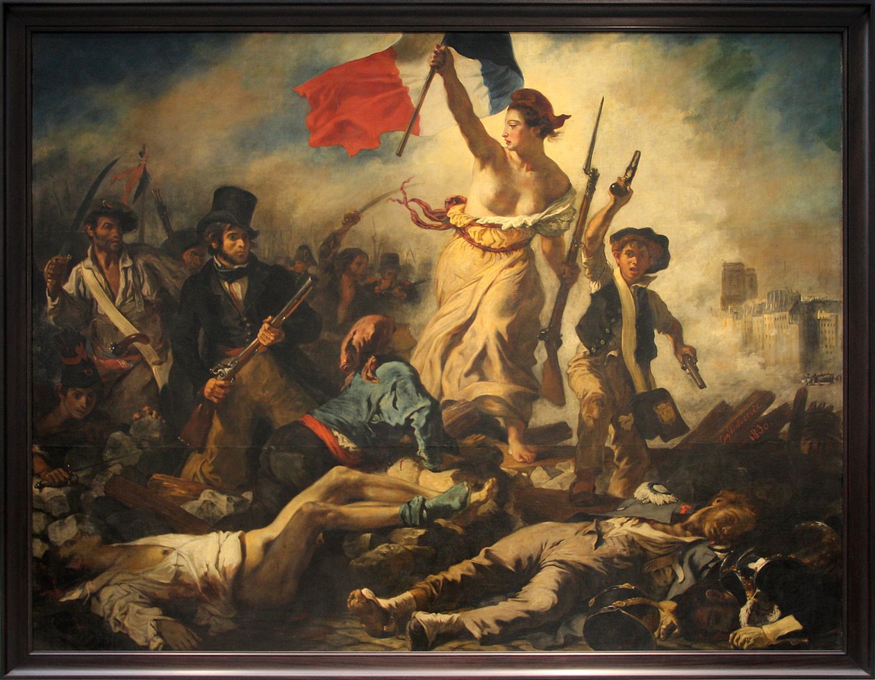 Liberty Leading the People by Eugène Delacroix