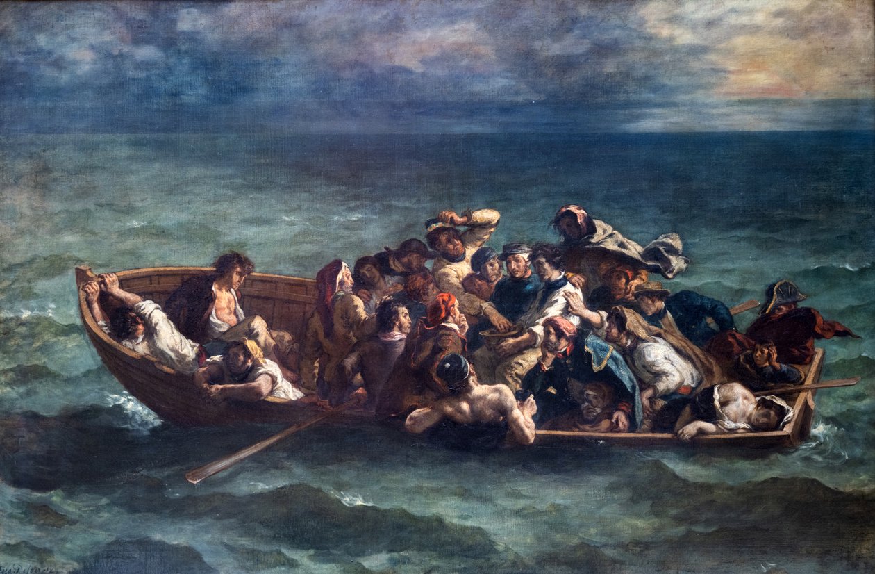 Shipwreck of Don Juan by Eugène Delacroix