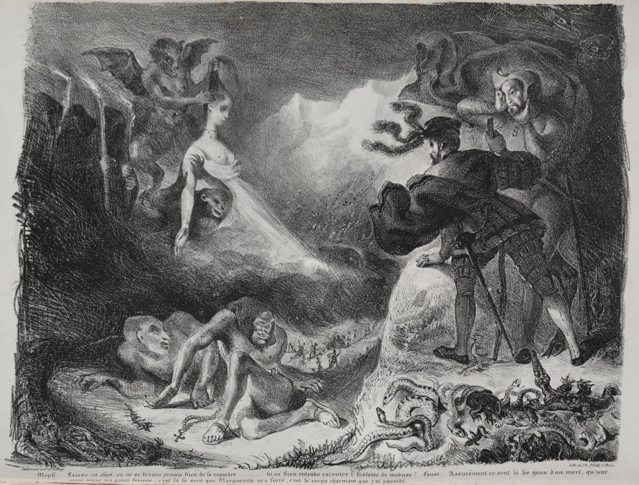 Illustrations for Faust: Marguerite