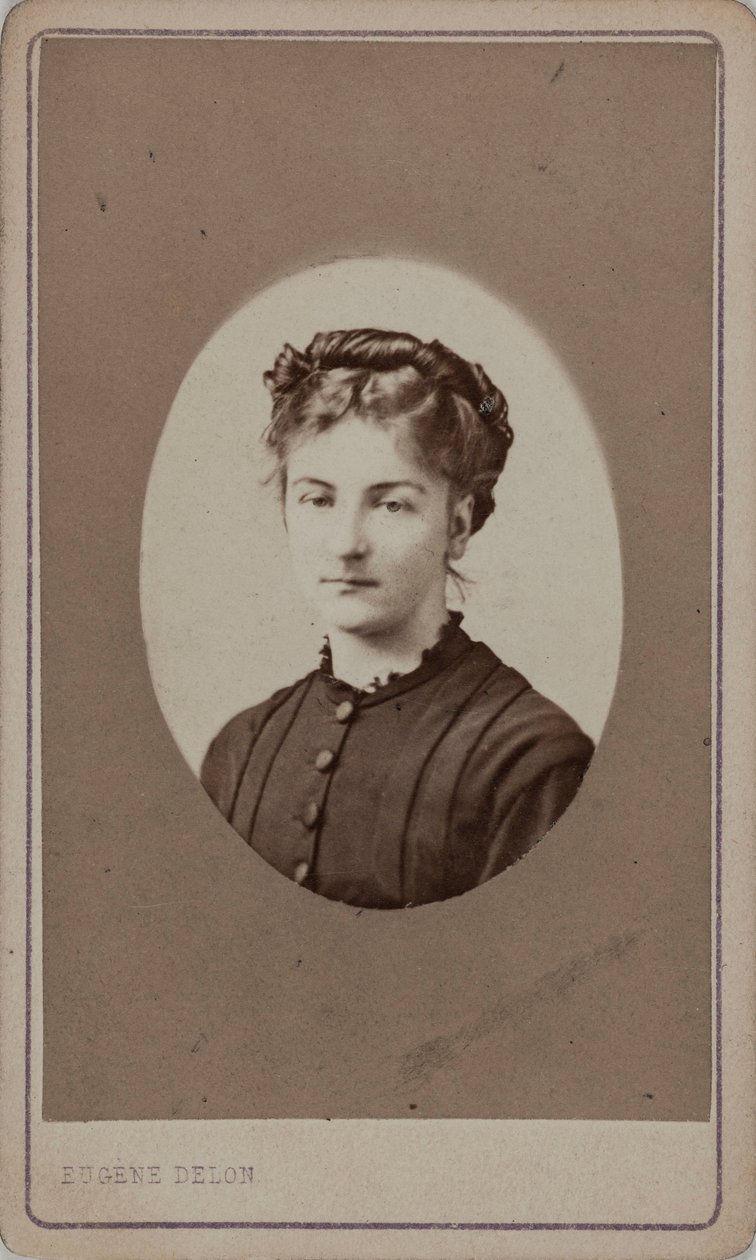 Portrait of Jane Dieulafoy, 1851-1916, c. 1880 by Eugène Delon
