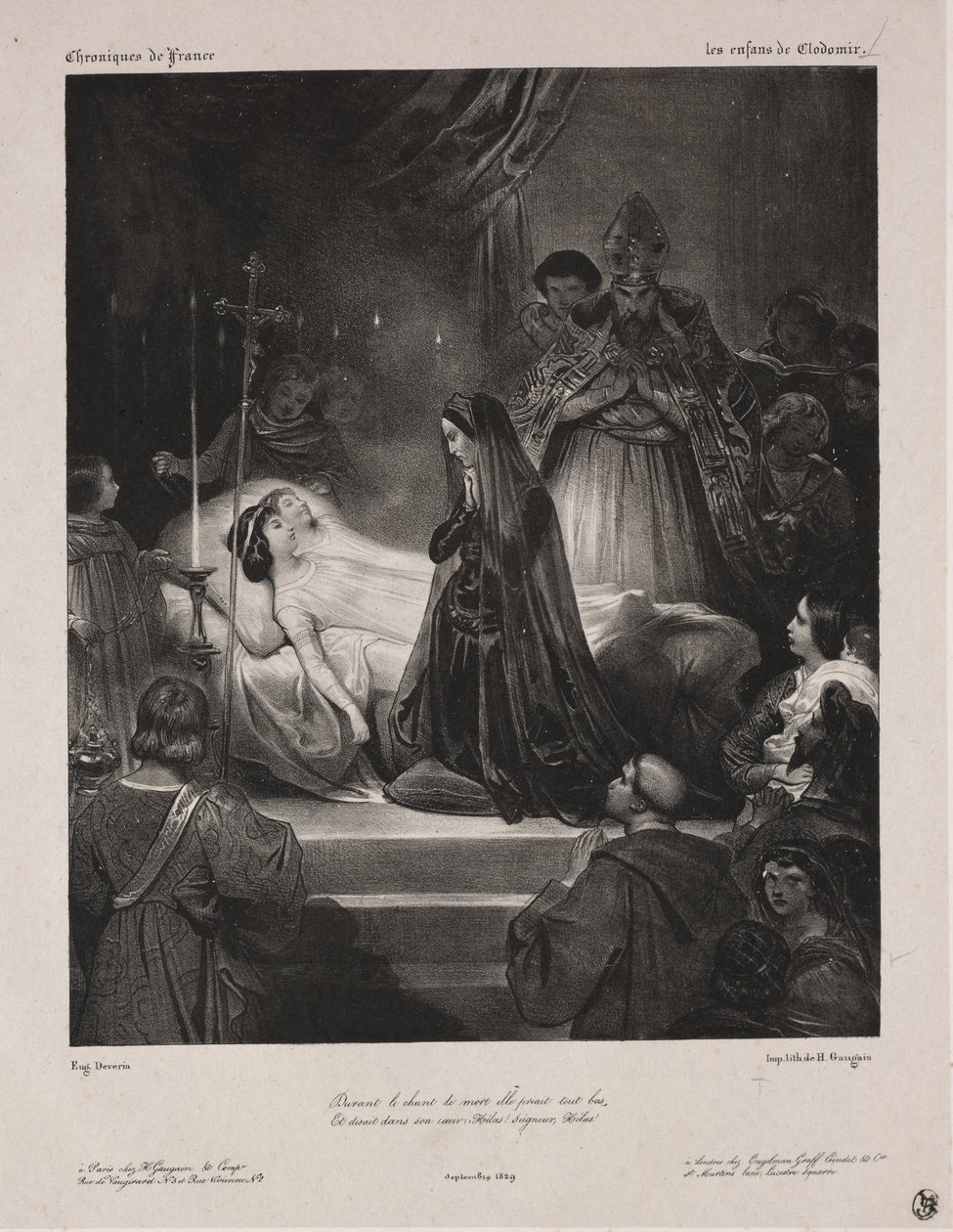 Chronicles of France: The Children of Clodomir by Eugène François Marie Joseph Devéria