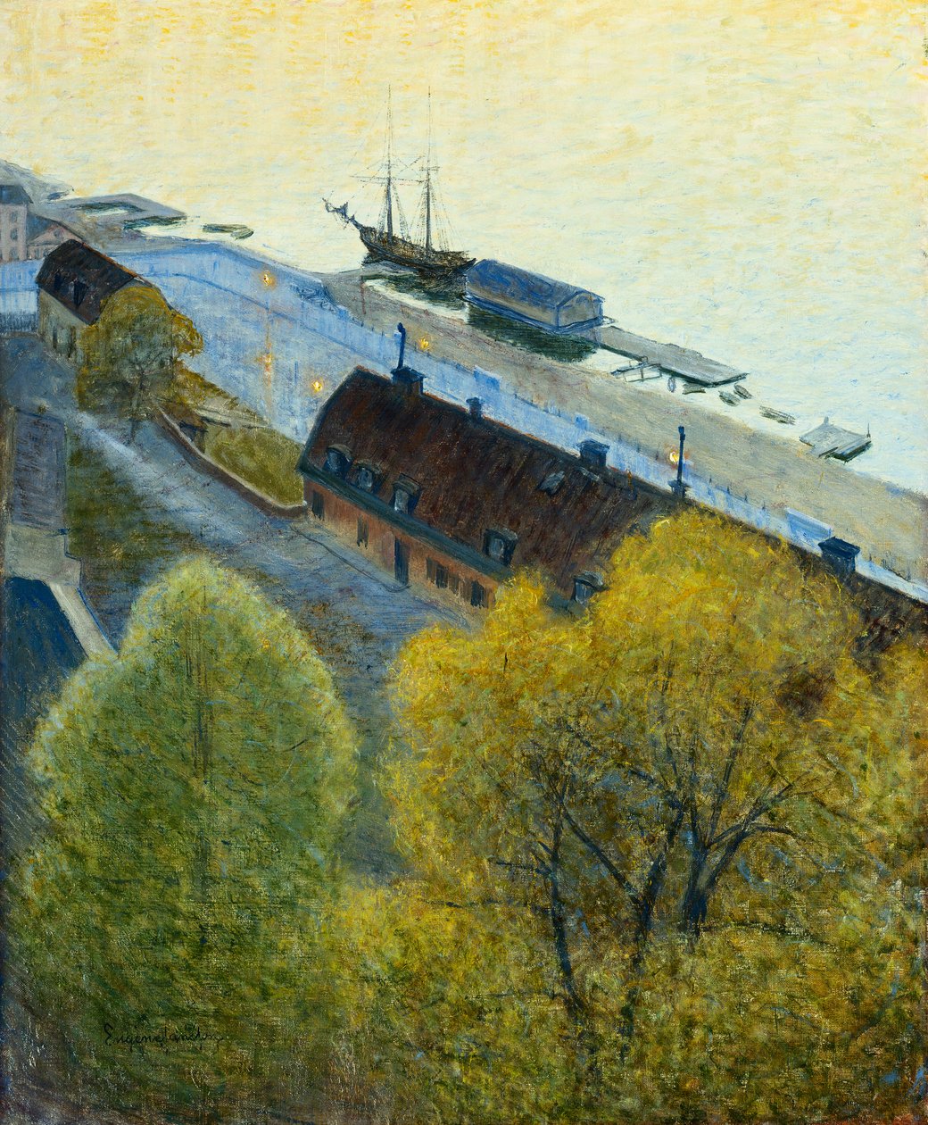 Spring Evening by Eugène Jansson