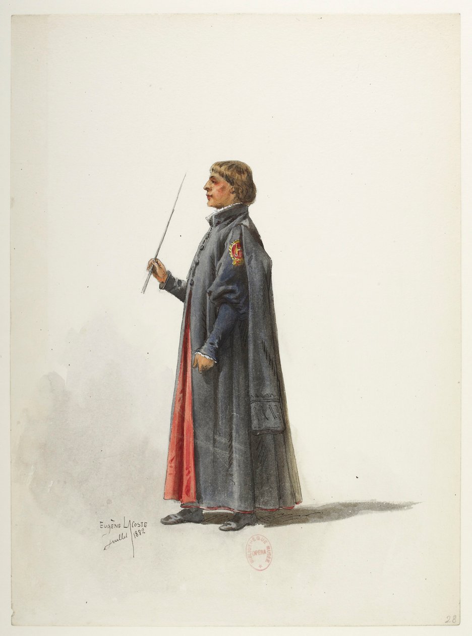 Costume by Eugene Lacoste