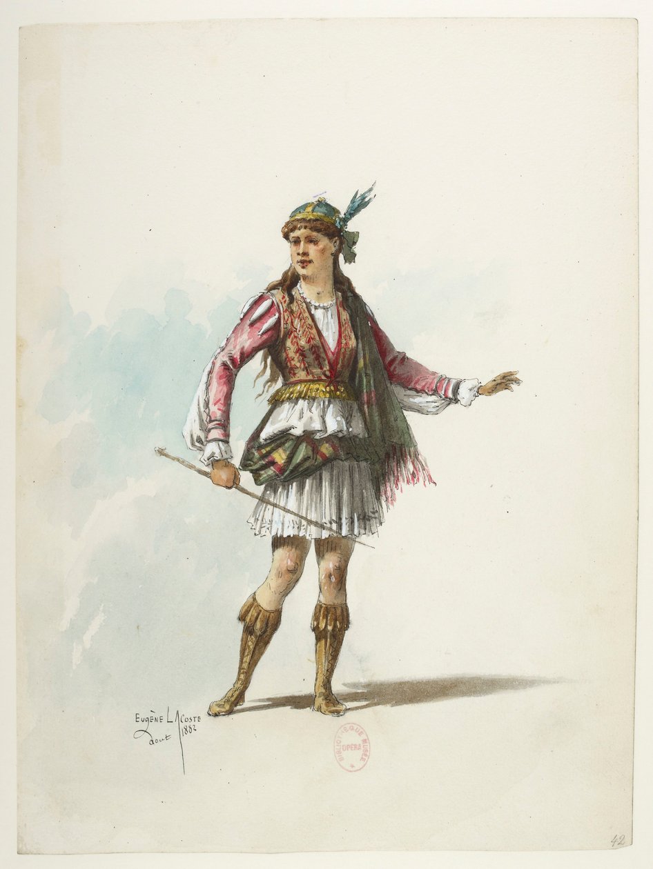 Costume by Eugene Lacoste