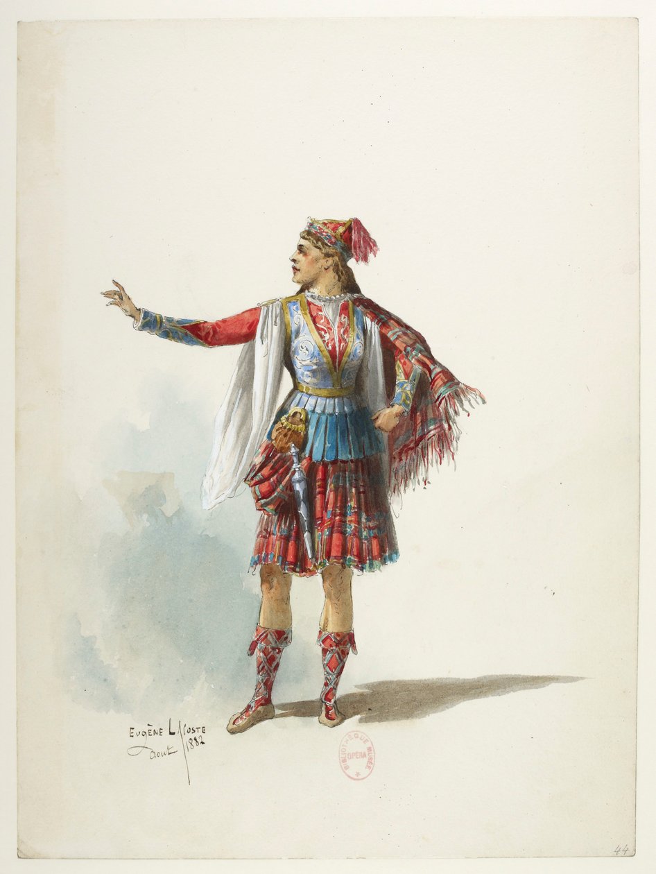 Costume by Eugene Lacoste