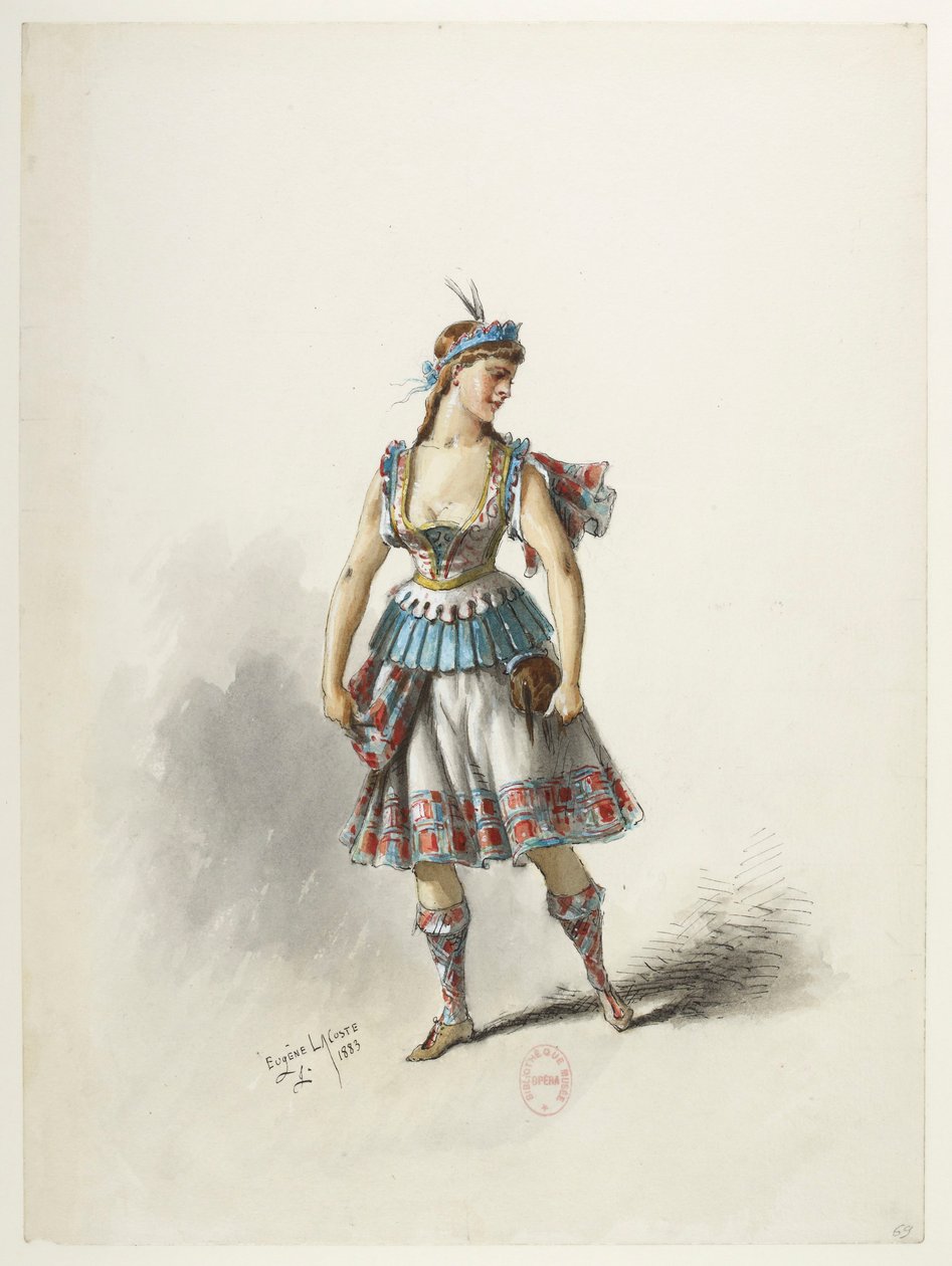 Costume by Eugene Lacoste