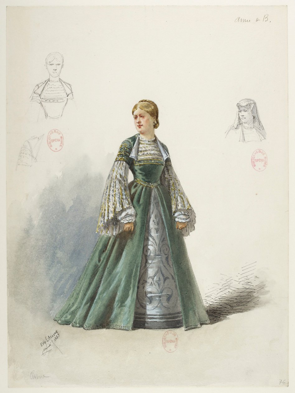 Anne Boleyn by Eugene Lacoste