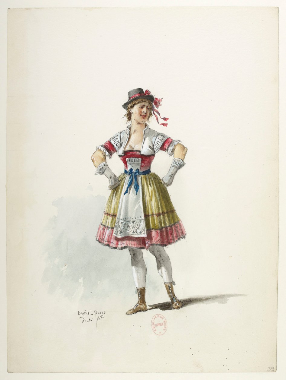 Henry VIII - Costume Designs - Lacoste - 39. Costume by Eugene Lacoste