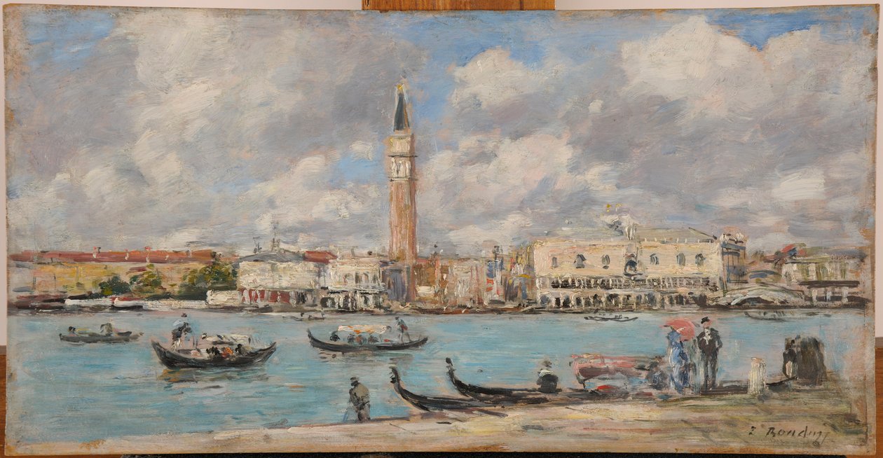 Venice. San Giorgio by Eugene Louis Boudin