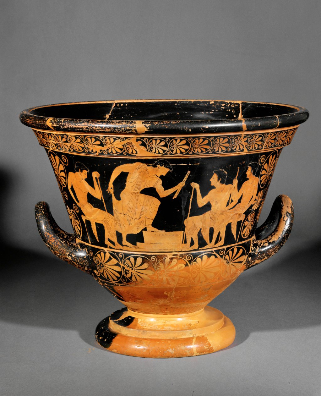 Red-Figured Attic Crater, Called Crater of Antaios by Euphronios