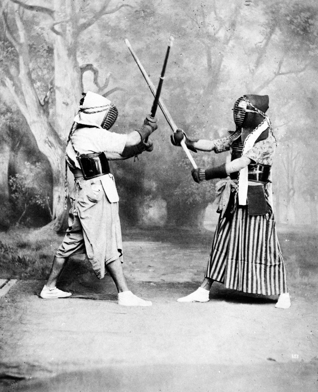 Kendo, or Japanese Fencing by European Photographer