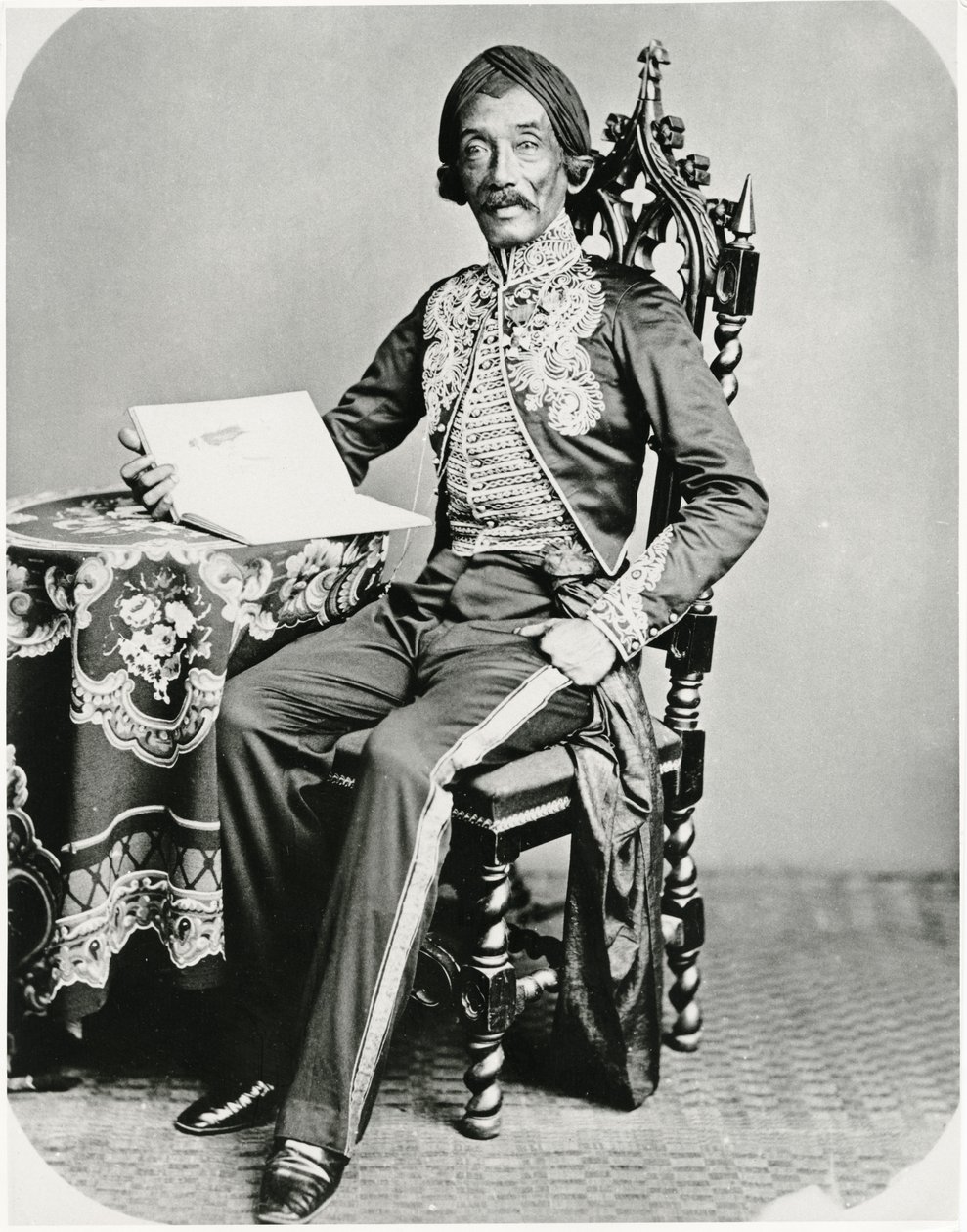 Portrait of Raden Saleh by European Photographer