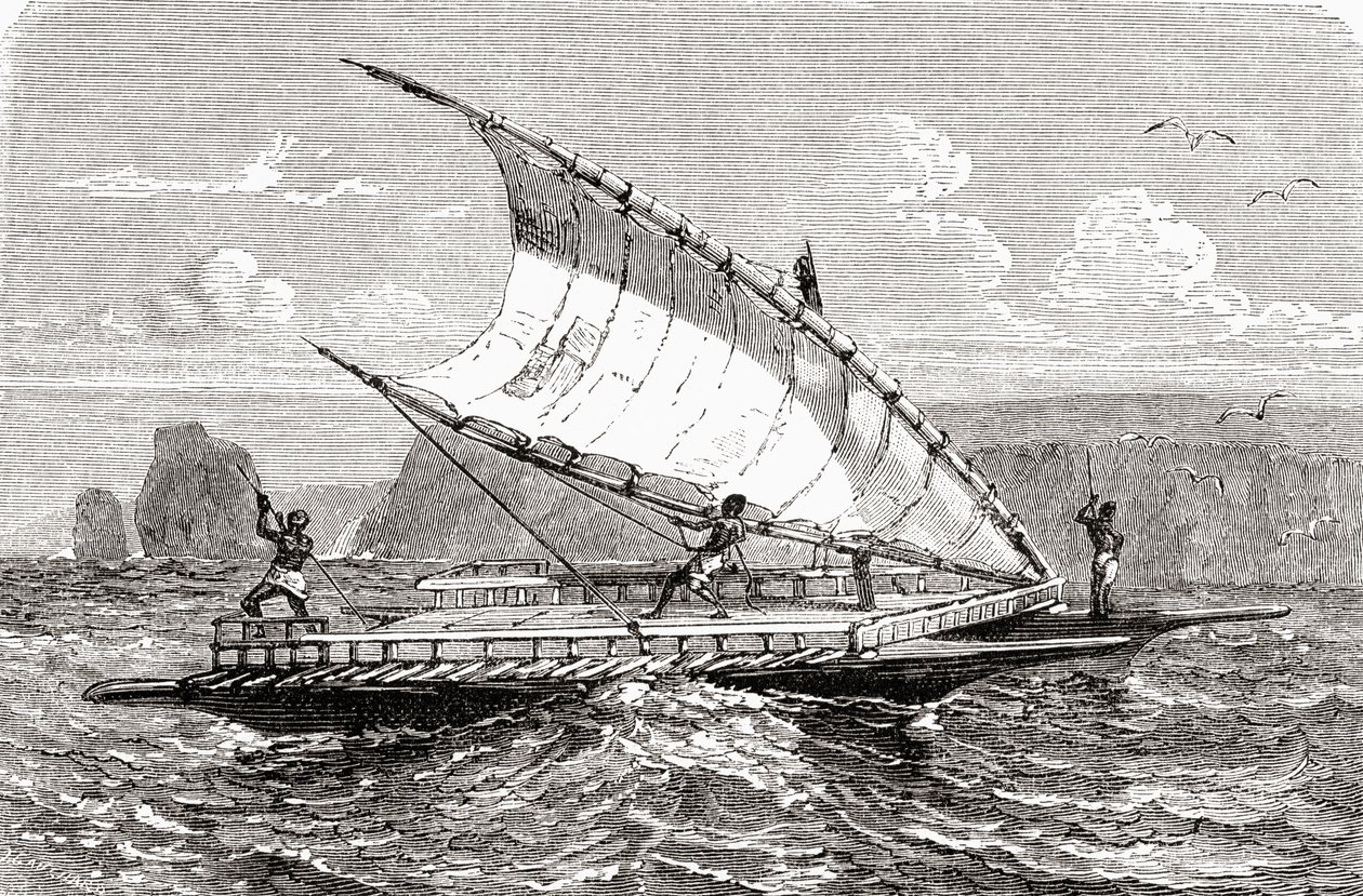 New Caledonian Double Canoe, from 