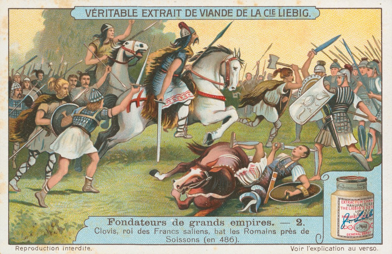 Clovis, Liebig Card, Early 20th Century by European School
