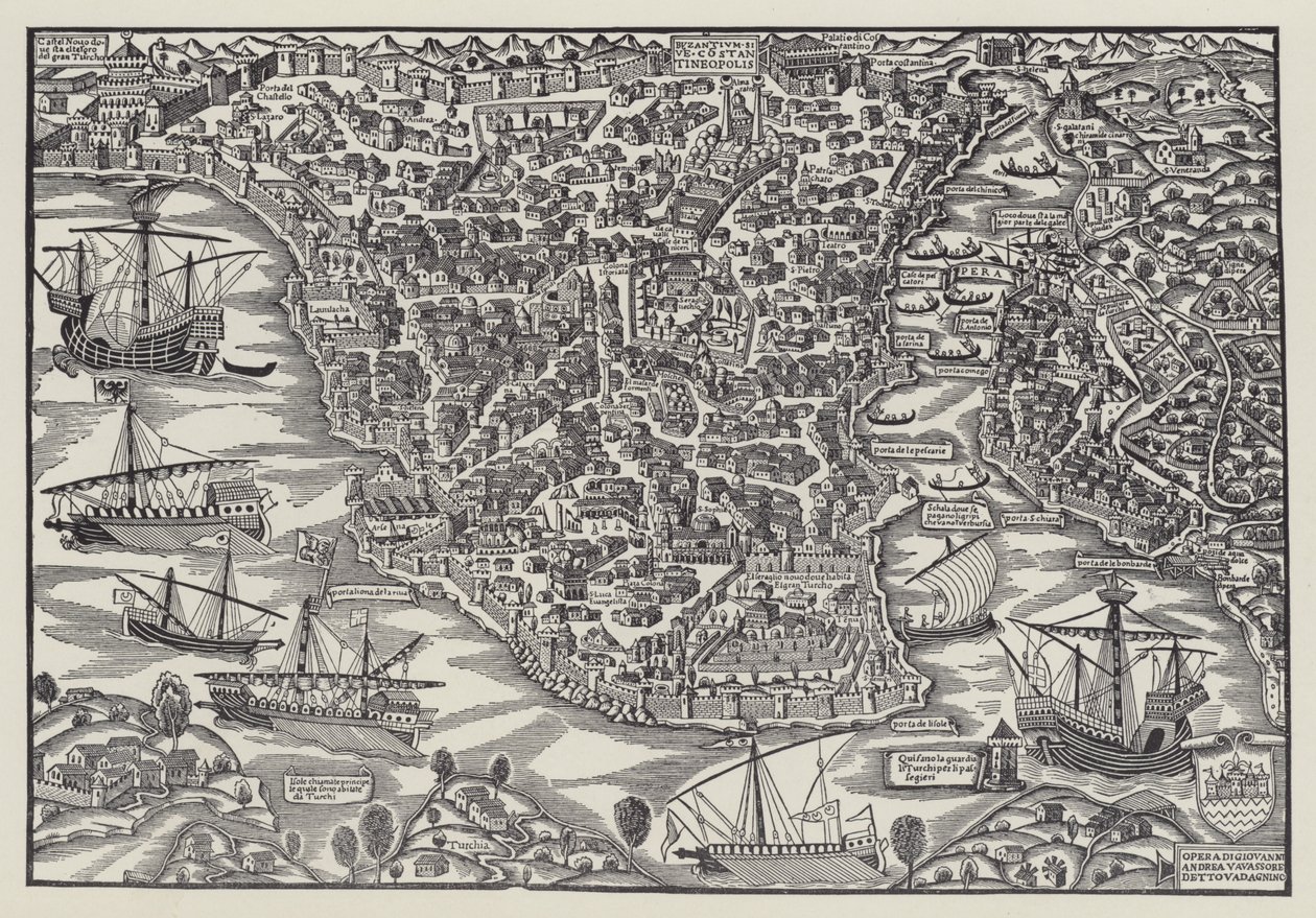 Constantinople After Its Capture by the Turks by European School