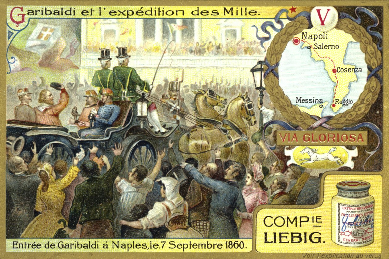 Entry of Garibaldi into Naples, 7 September 1860