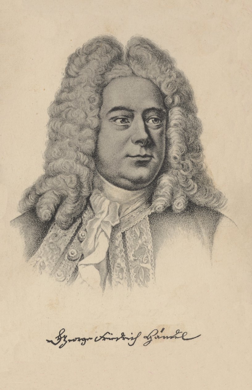 George Frideric Handel, German-born British Baroque Composer by European School