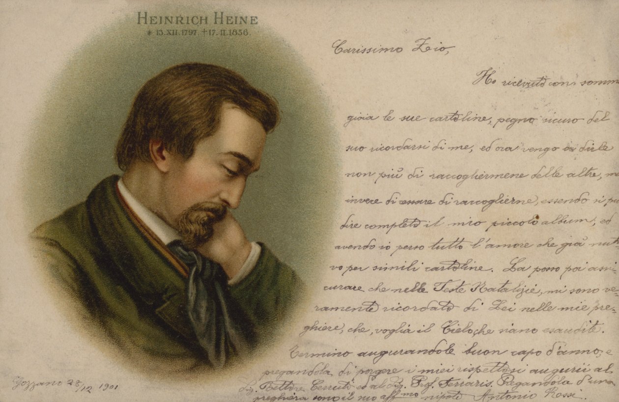 Heinrich Heine, German Poet by European School