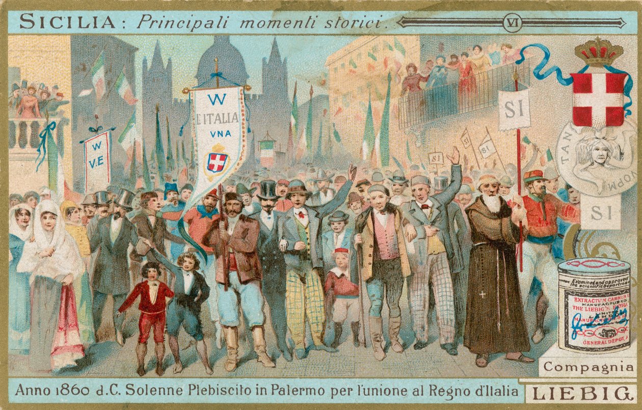 History of Sicily by European School