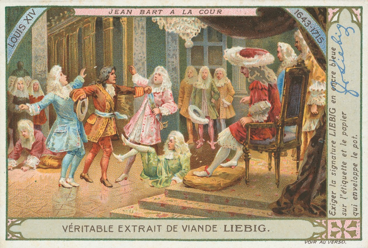 Jean Bart, Liebig Card, Early 20th Century by European School