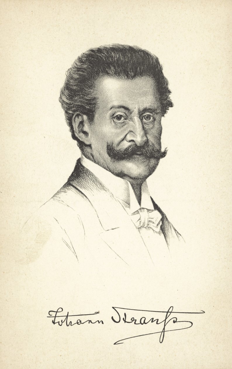 Johann Strauss the Younger by European School