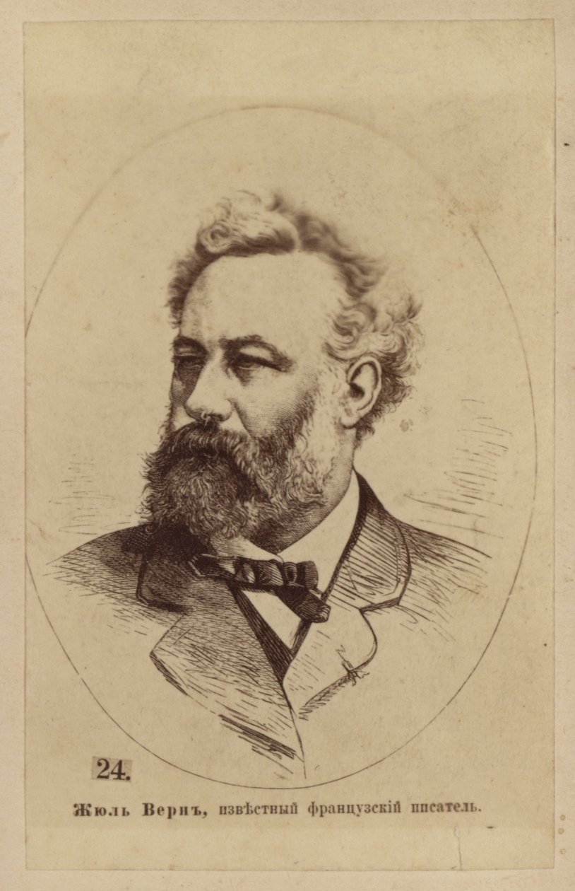 Jules Verne, French Novelist, Poet and Playwright by European School