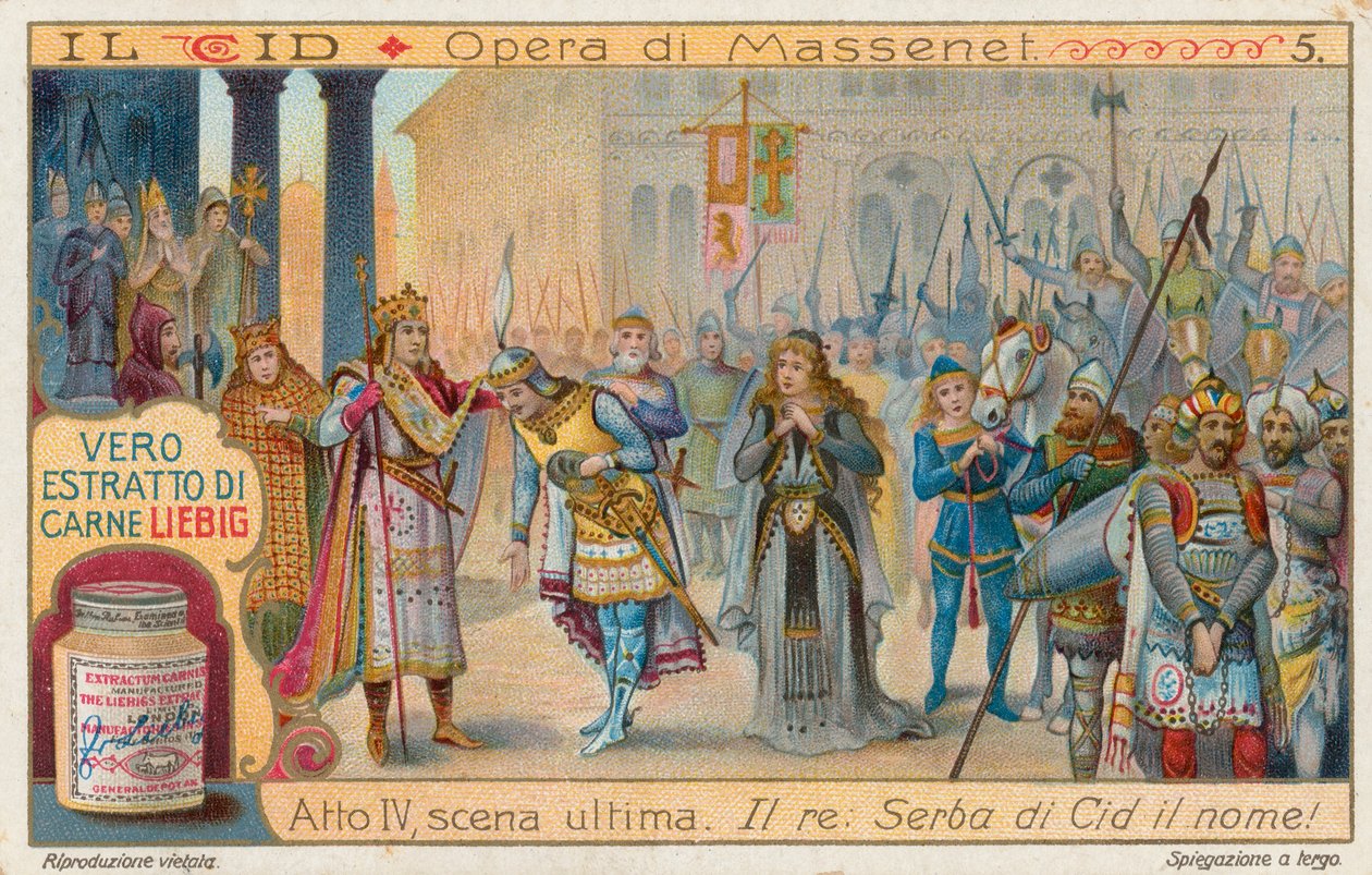 Le Cid by Massenet by European School