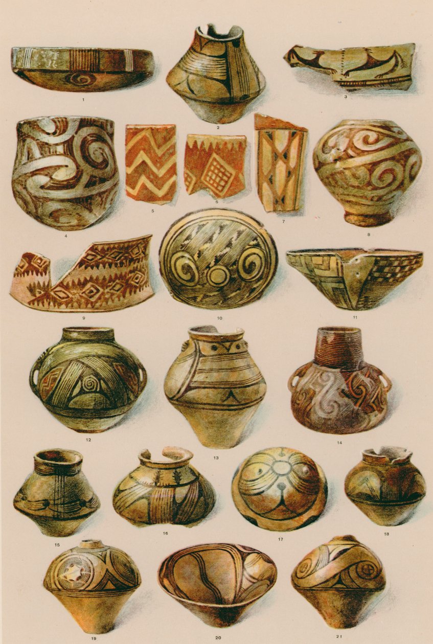 Ornament: Southern Russia, Romania, Northern Greece, End of the Neo-Stone Age to Beginning of Bronze Age by European School