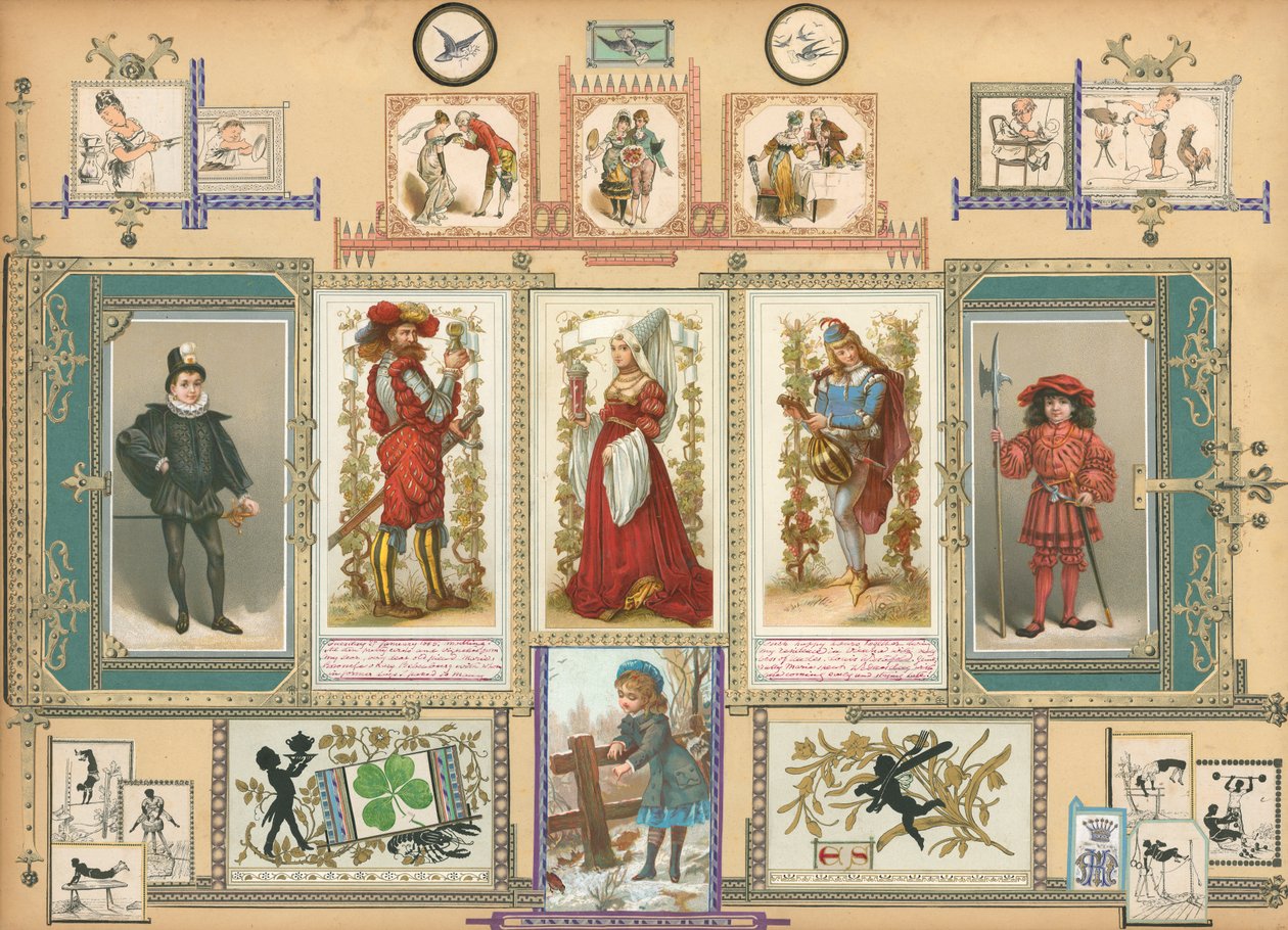 Page from Sammelsurium Volume IX by European School