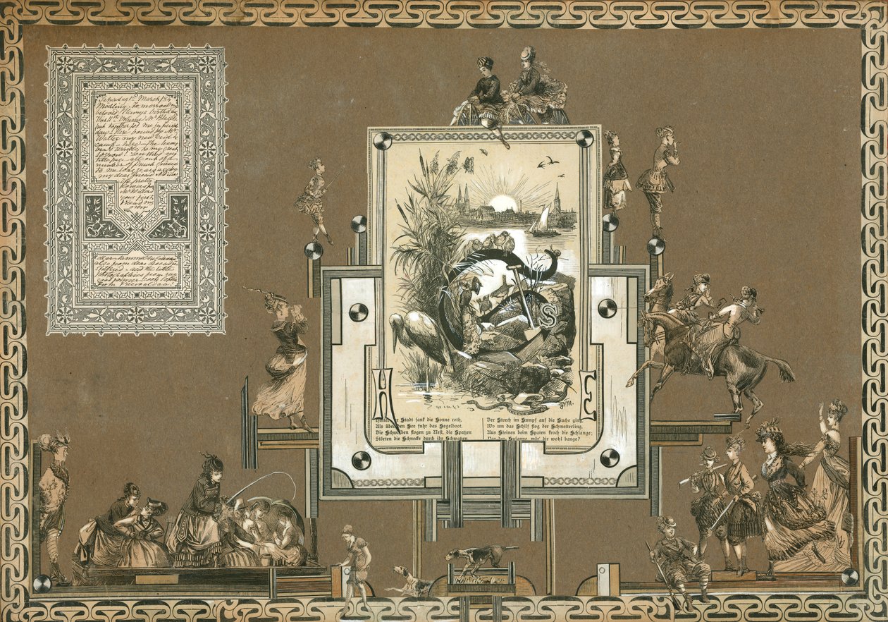 Page from Sammelsurium Volume XI by European School