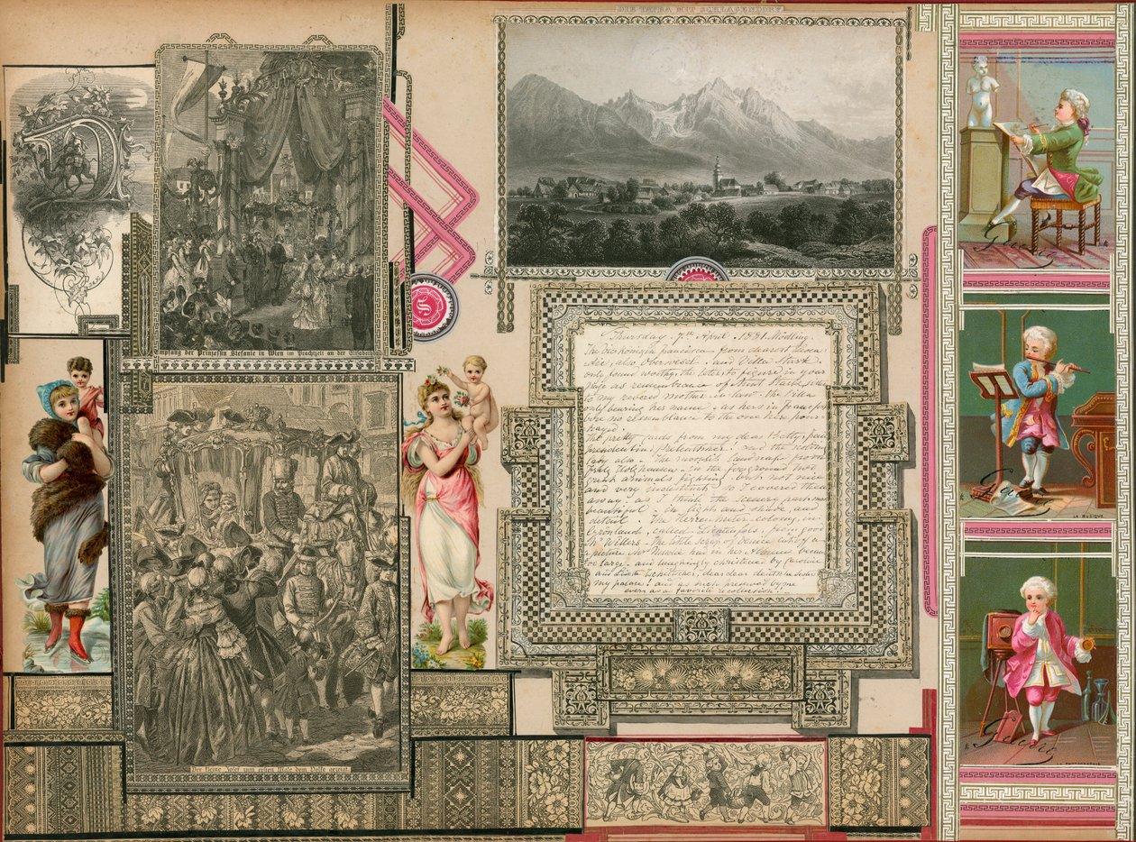 Page from Sammelsurium Volume XI by European School