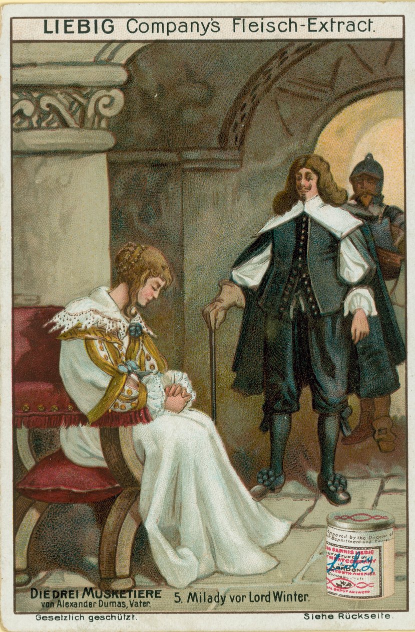 The Three Musketeers by European School