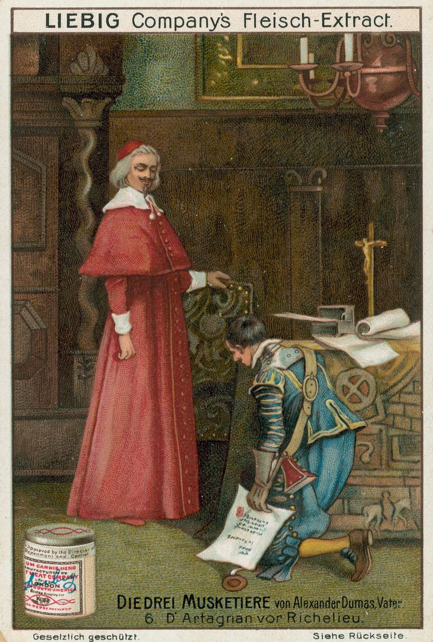The Three Musketeers by European School
