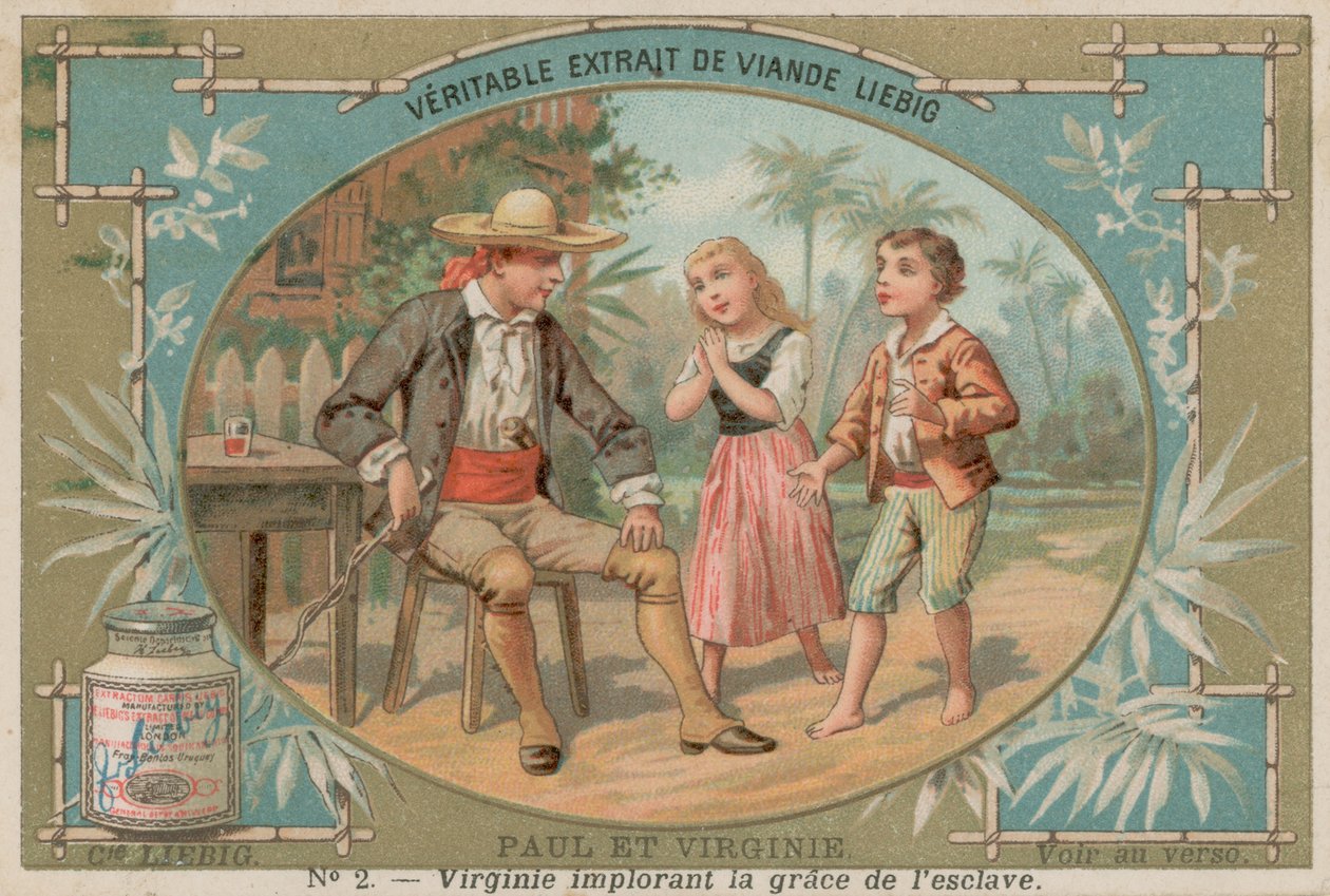 Virginie Pleads for the Slave by European School