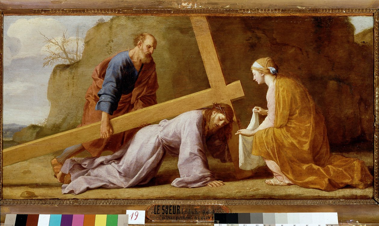 Jesus Carrying His Cross, c.1651 by Eustache Le Sueur