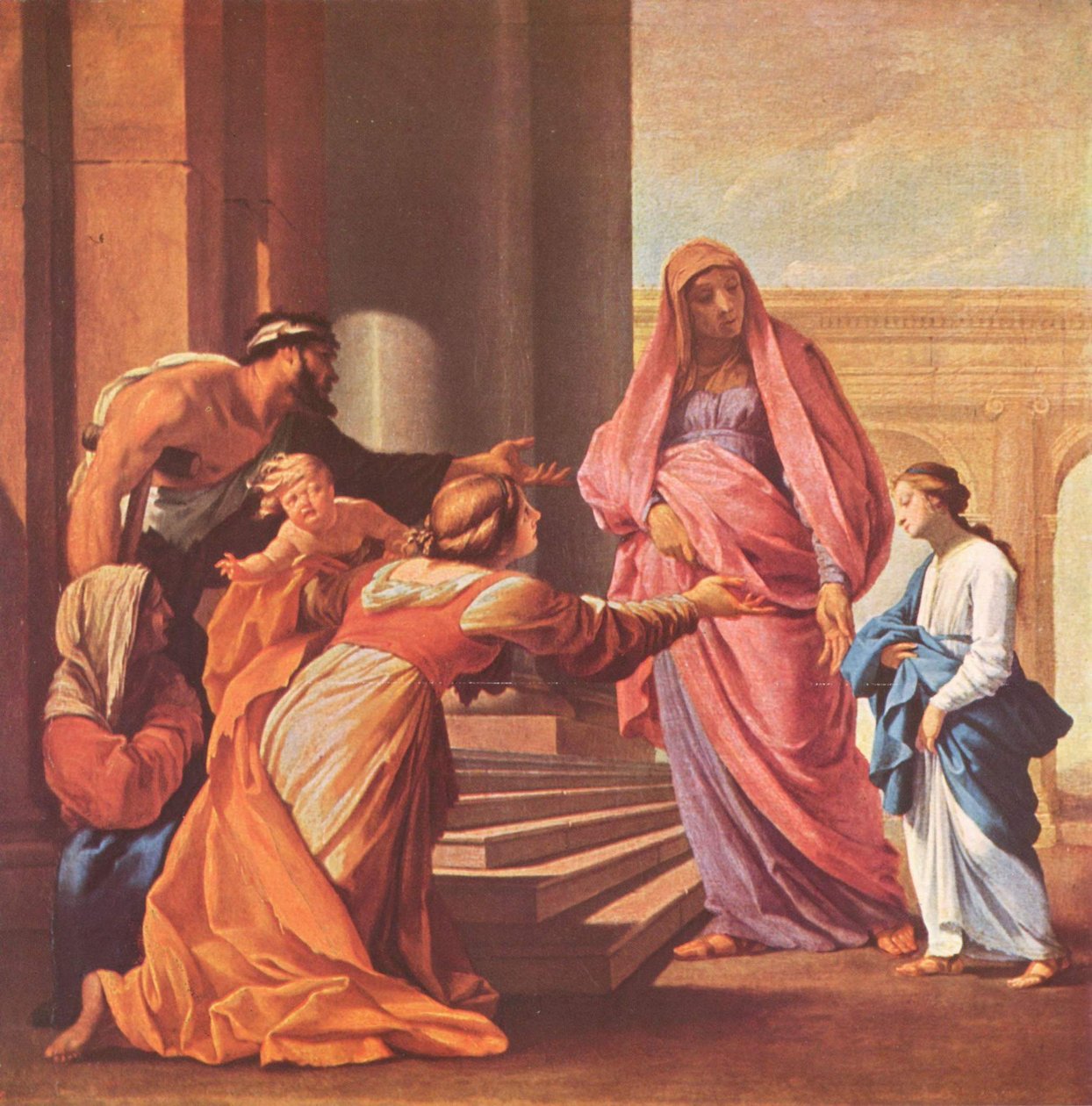 Presentation of the Virgin by Eustache Le Sueur