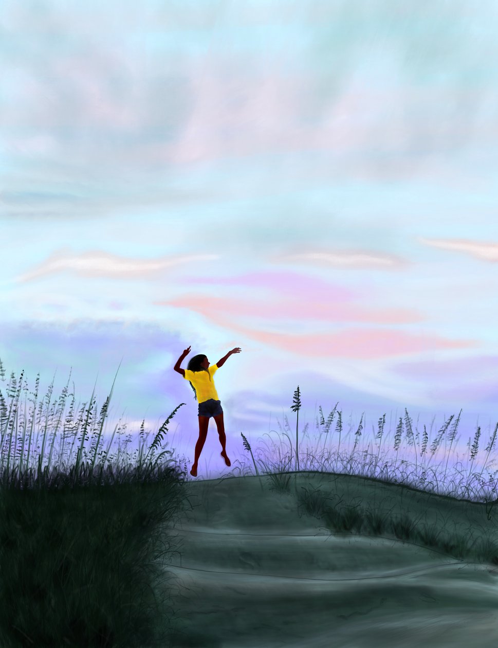 Ava Jumps by Evan Sklar