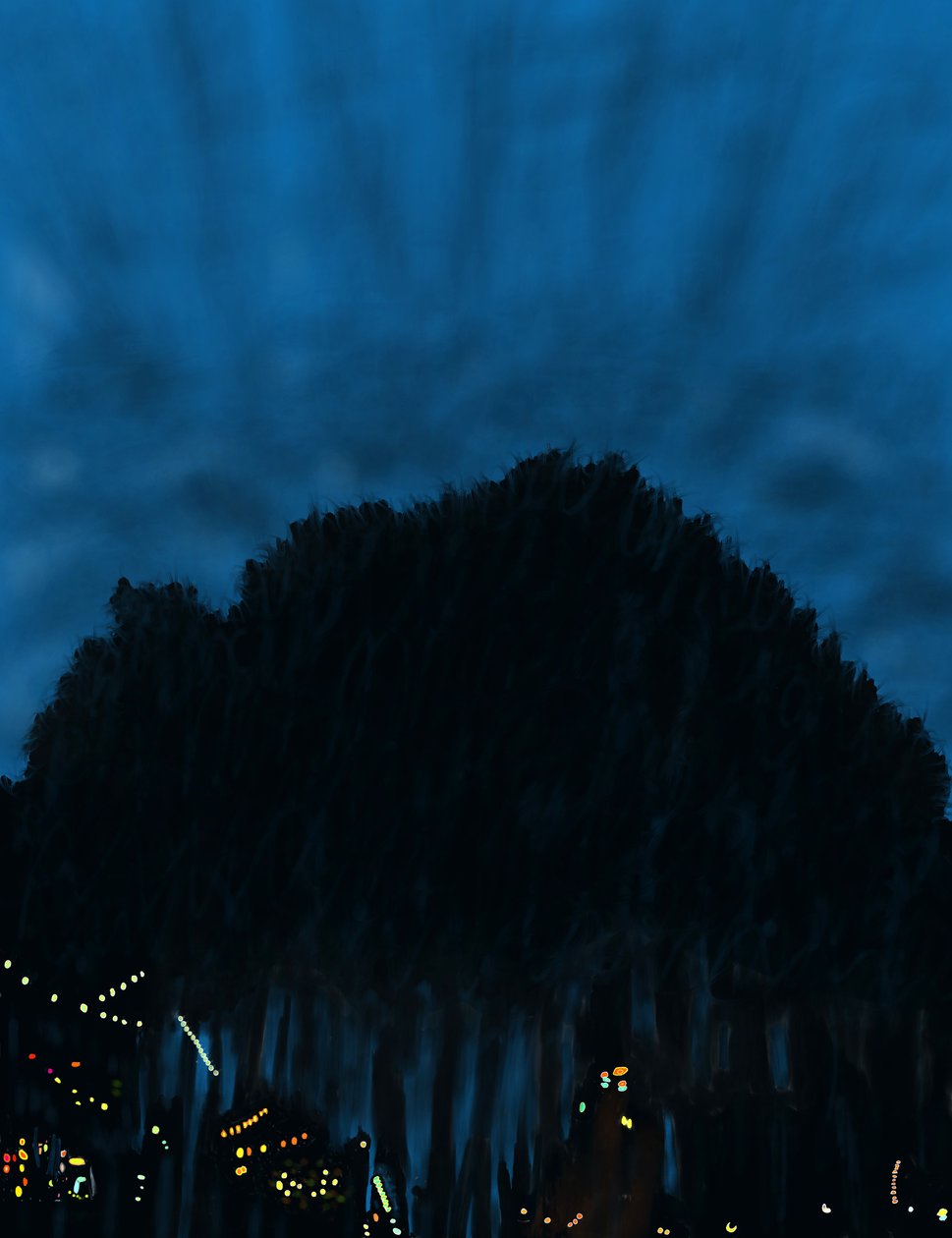 Necklace Lights of Brooklyn Bridge by Evan Sklar