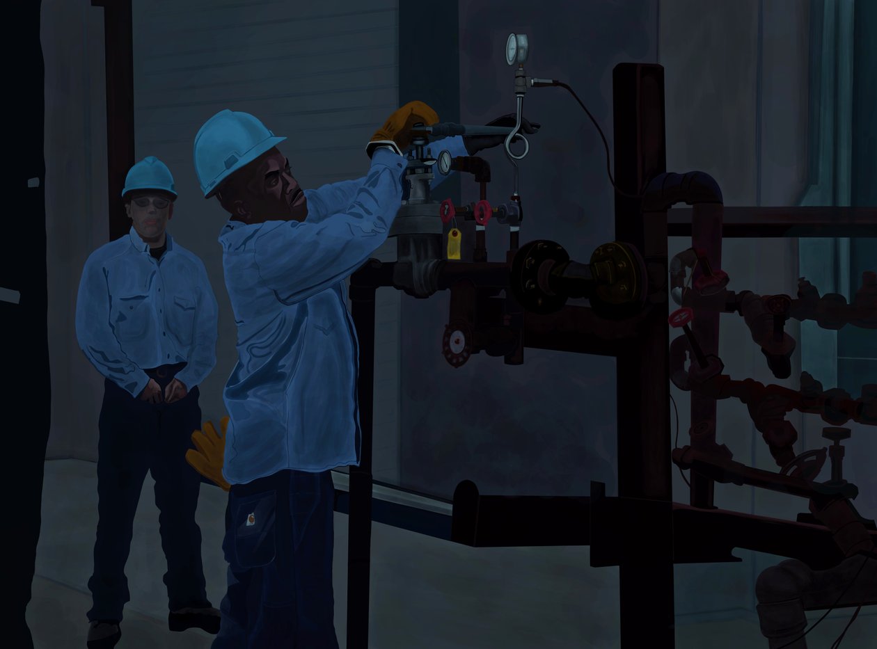Steam Workers by Evan Sklar